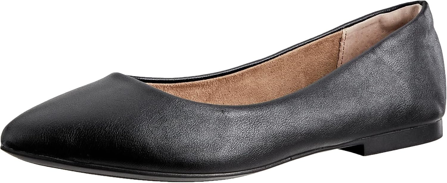 Amazon Essentials Women’s Pointed-Toe Ballet Flats