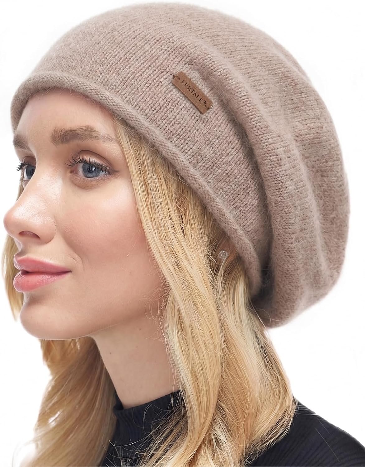 FURTALK Slouchy Beanies for Women Winter Hats Soft Warm Beanie Hat Ladies Knitting Skull Beanies