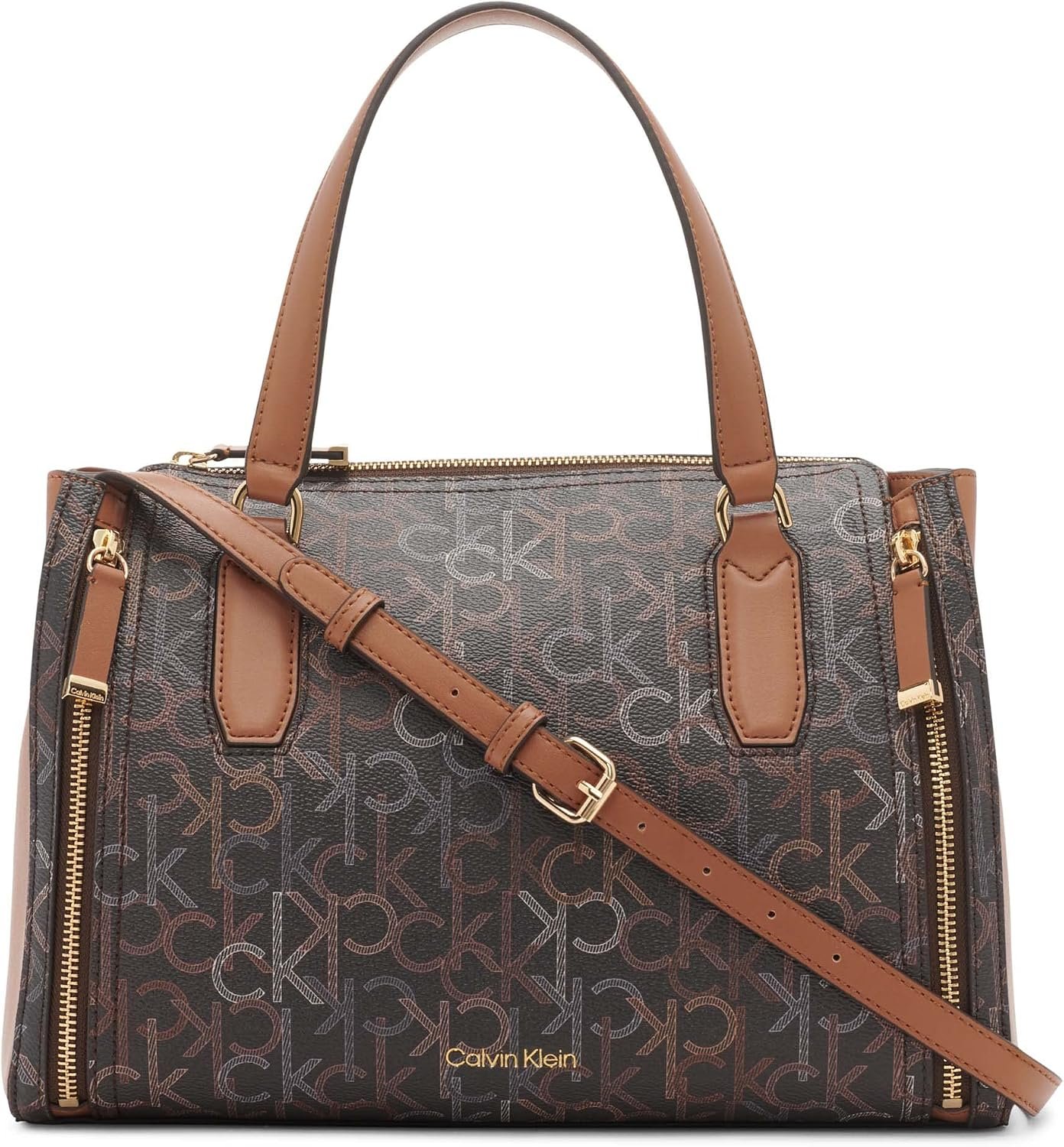 Calvin Klein Bubble Lamb Novelty Organization Satchel