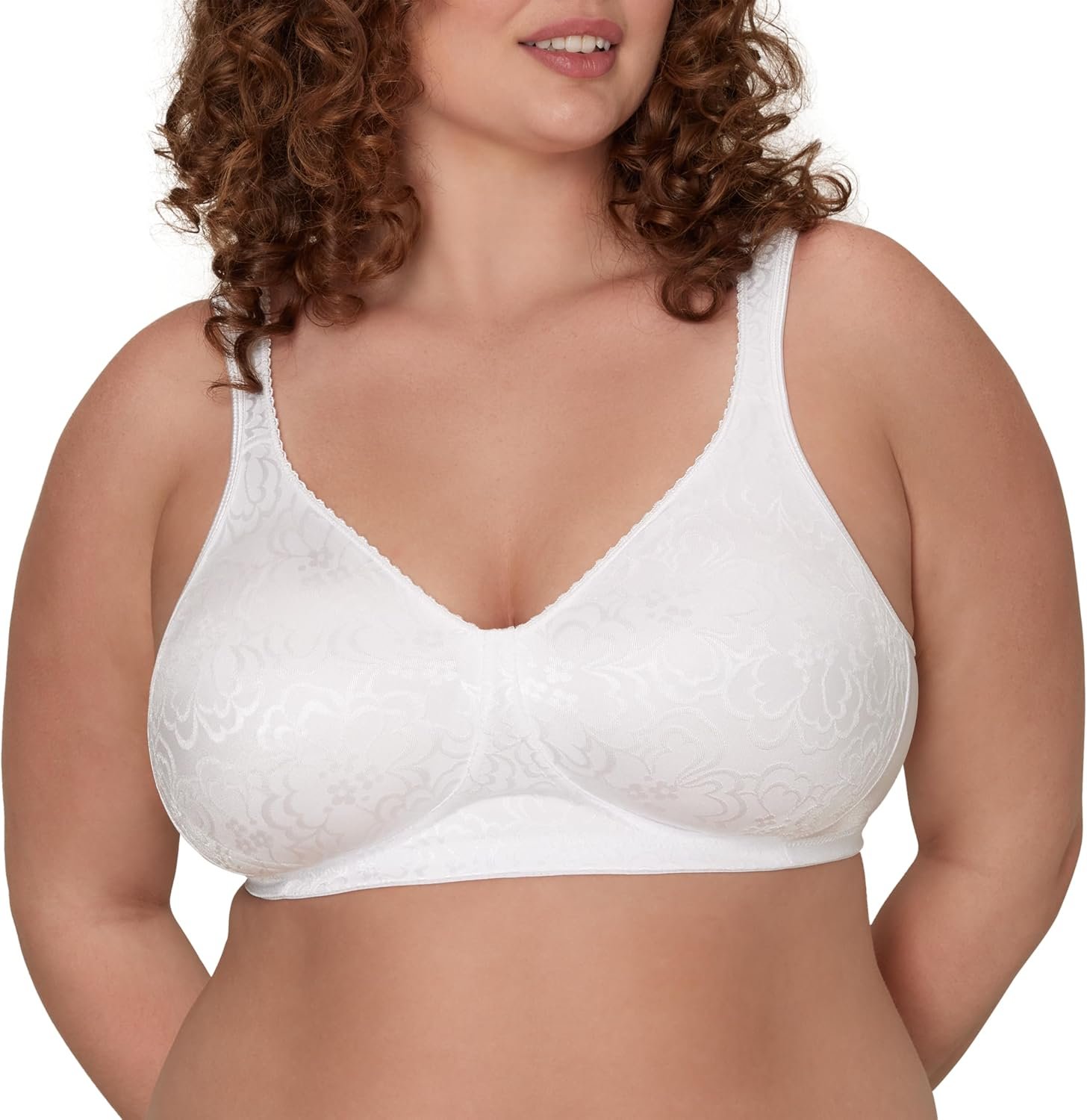 Playtex Women’s Wireless Bra, 18 Hour Plus-Size Bras Available, Ultimate Lift, Moisture-Wicking, Single or 2-Pack
