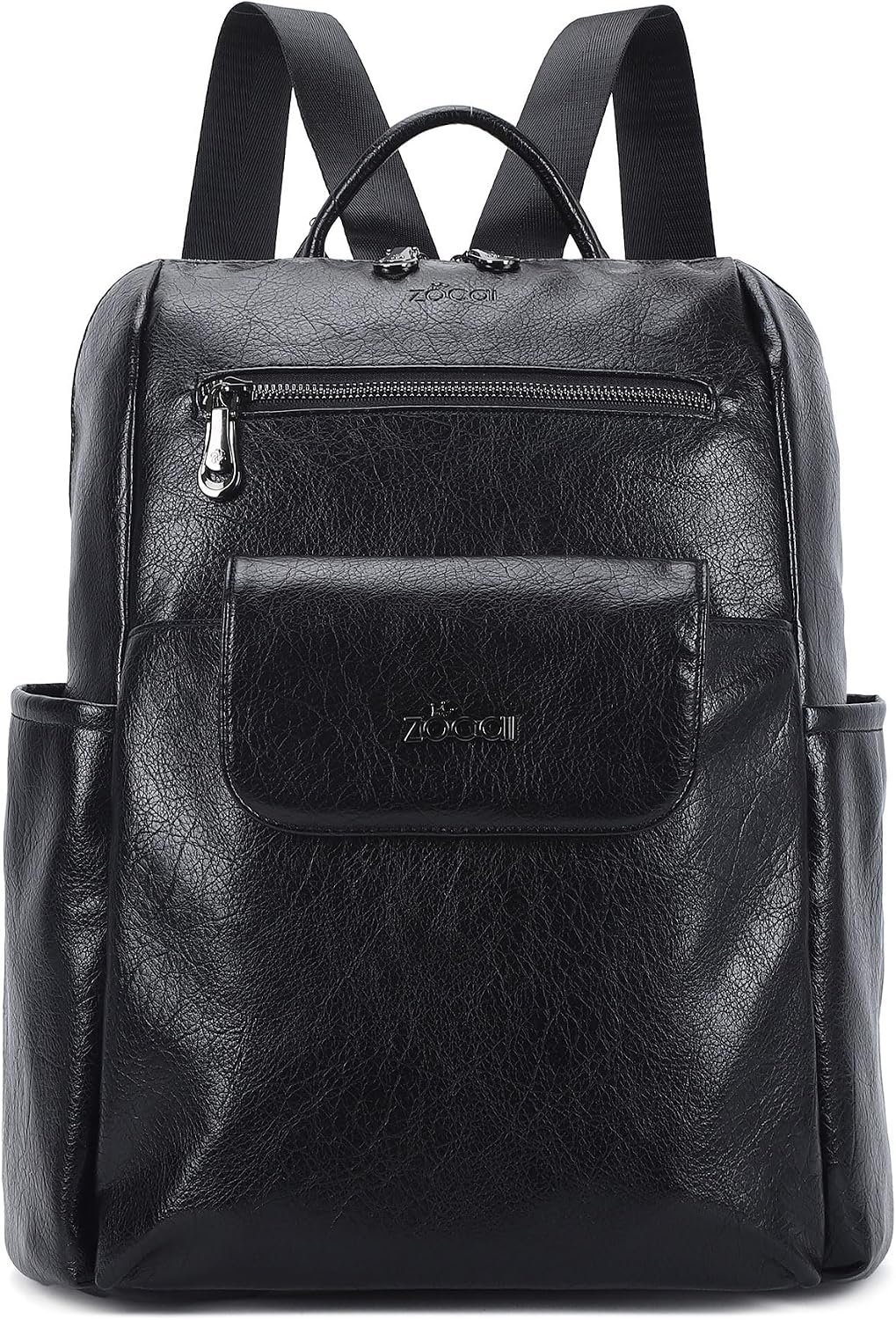 ZOCAI Backpack Purse for Women Design Casual Backpacks Purses Vegan Leather Bags Medium