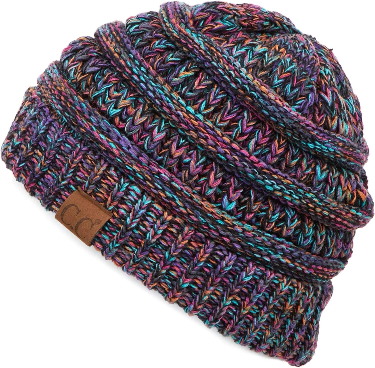 C.C Exclusives Cable Knit Beanie – Thick, Soft & Warm Chunky Beanie Hats