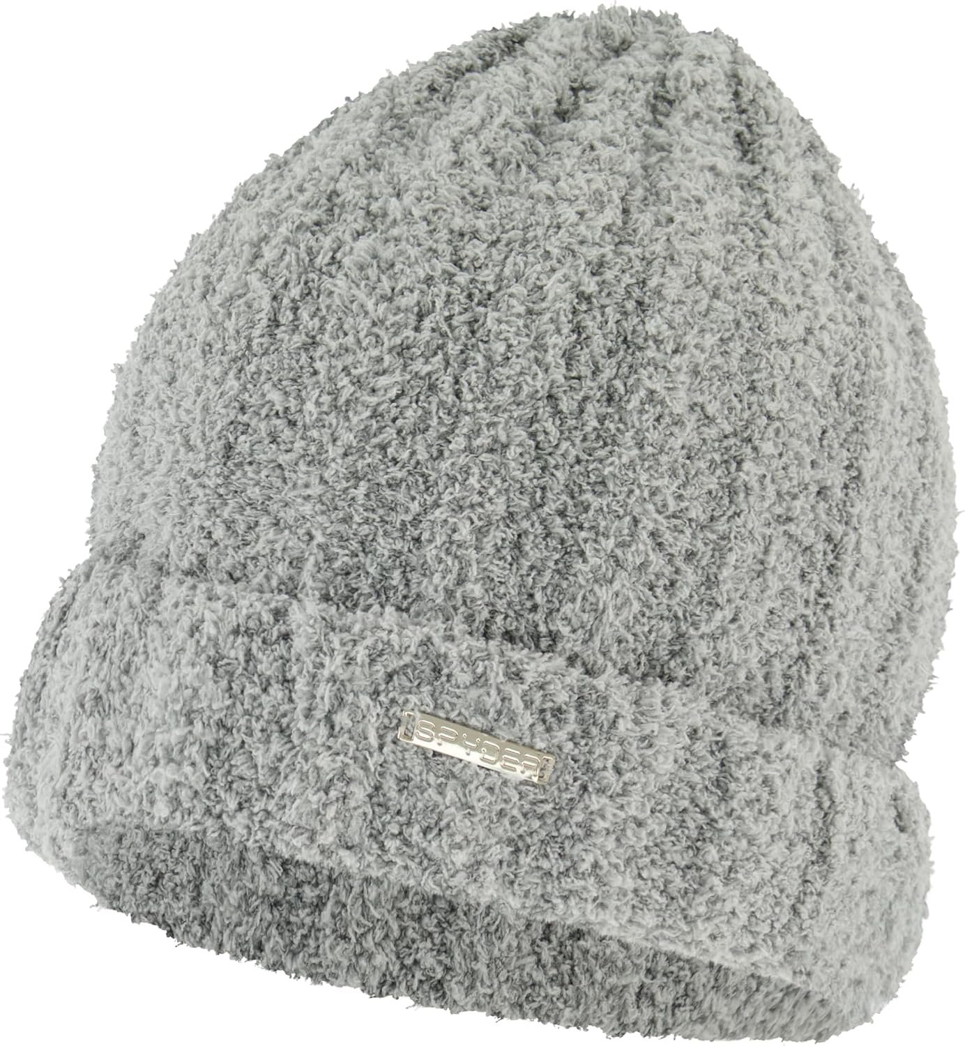 Spyder Women’s Fuzzy Knit Ribbed Cuff Beanie