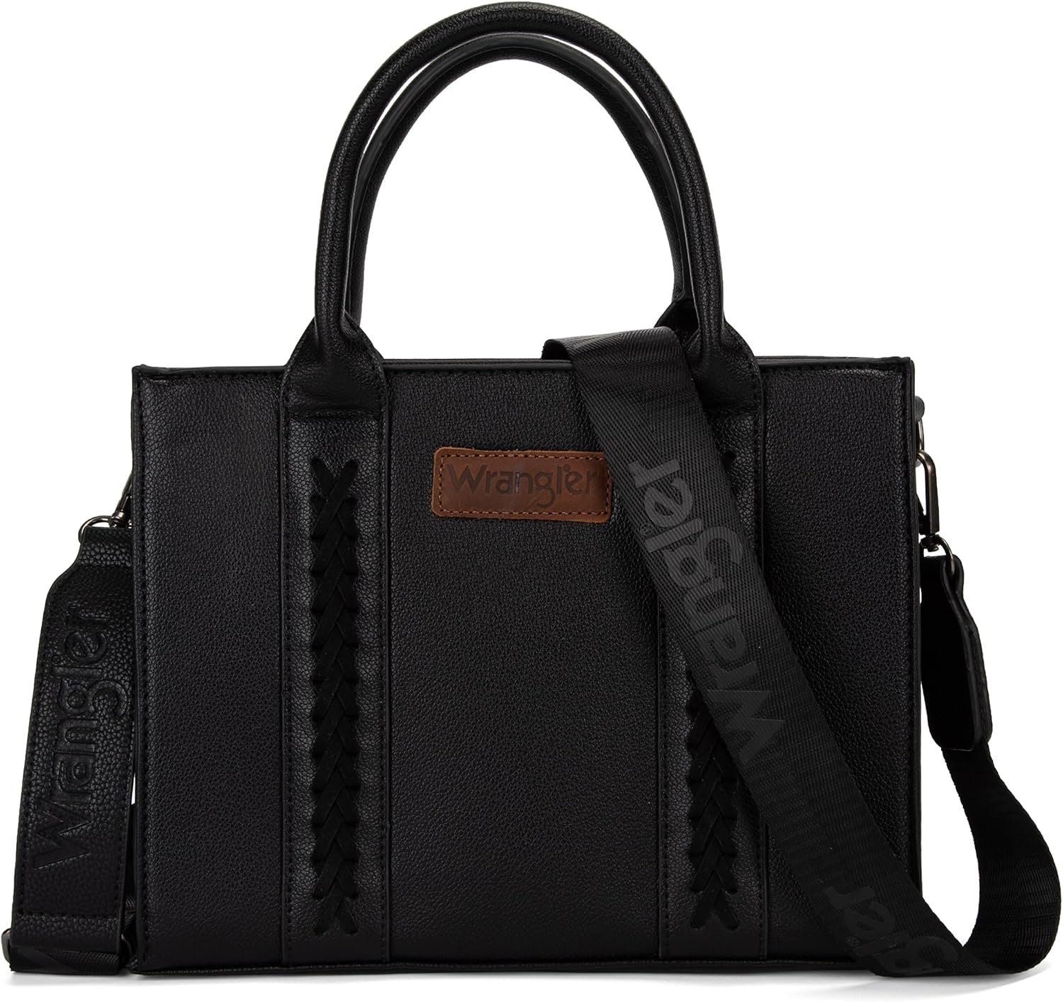 Wrangler Tote Bag for Women Designer Satchel Handbags Top-handle Purses with Strap