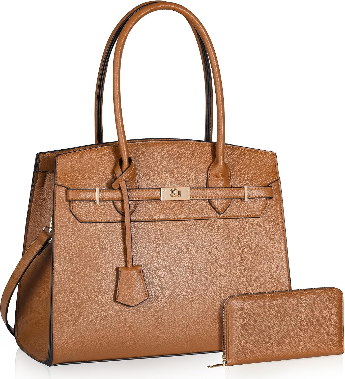 Top Handbags For women, Adjustable Strap Work Satchel with Wallet
