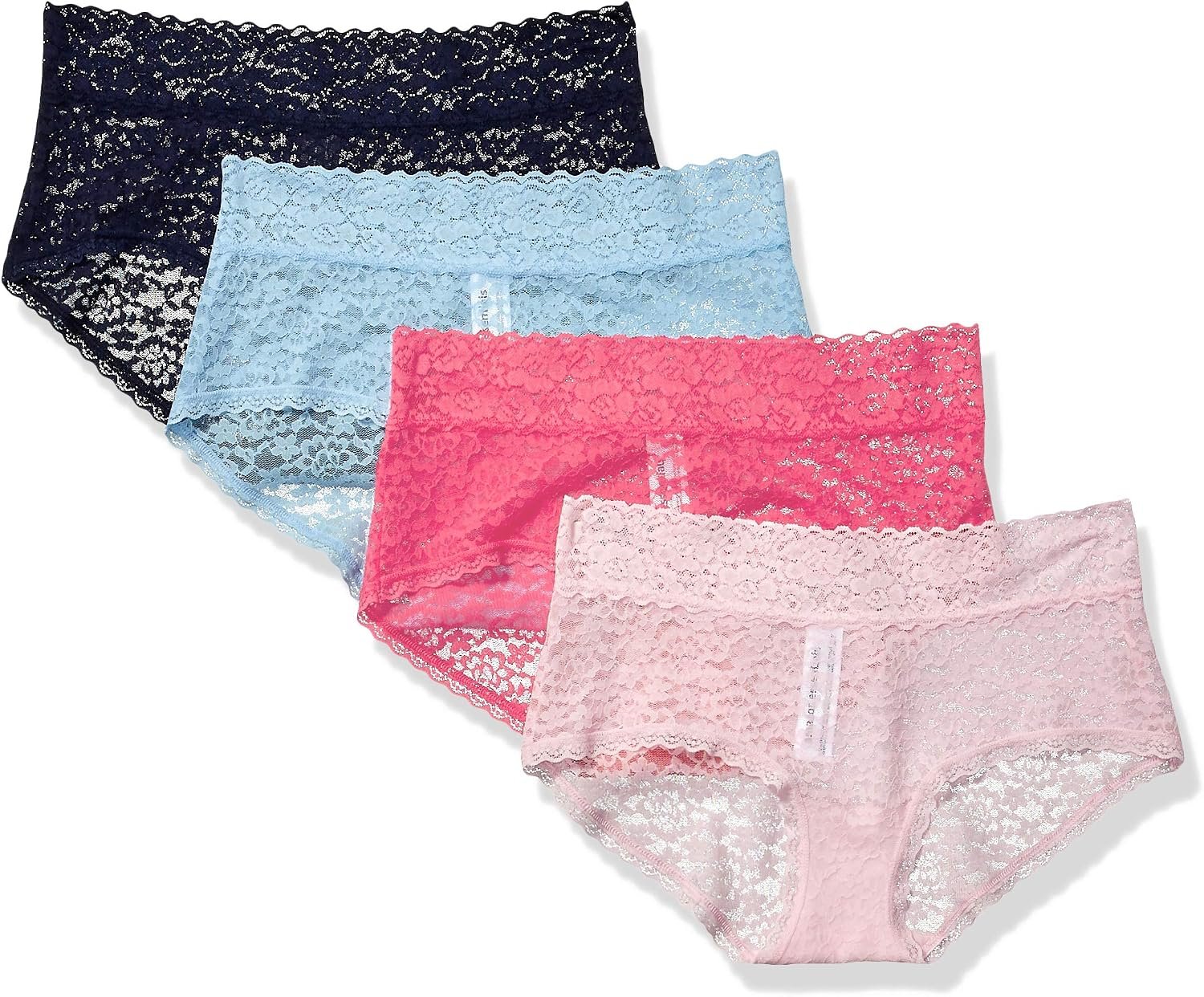 Amazon Essentials womens Comfortable Lace Stretch Hipster Underwear