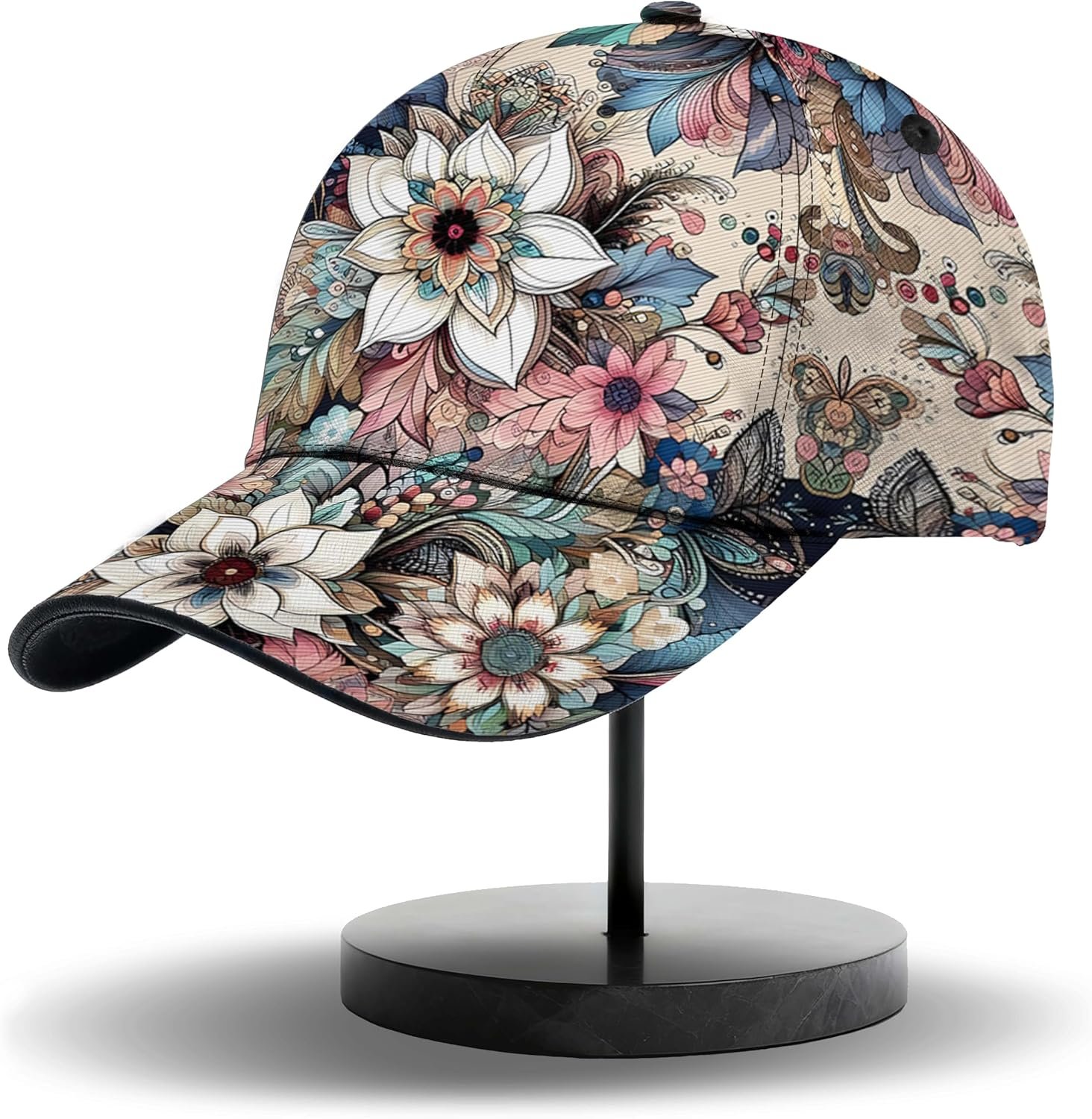 Full-Print Cute Baseball Cap, Unique Gifts for Men & Women Fashion Baseball Hat