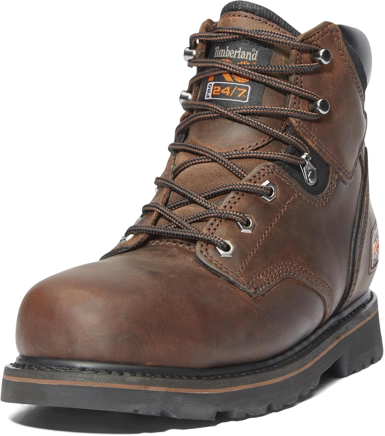 Timberland PRO Men’s Pit Boss 6 Inch Steel Safety Toe Industrial Work Boot