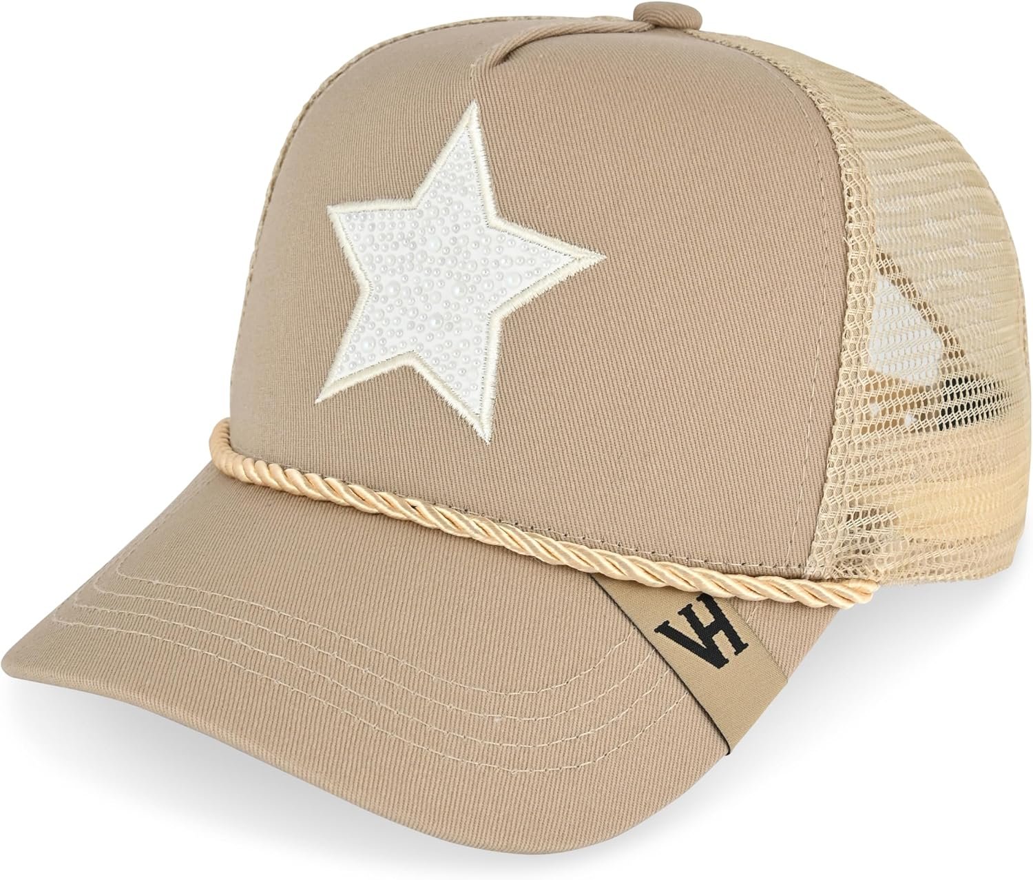 VINTAGE HAVANA Trucker Hats Women | Mesh Adjustable Snapback Hat | Men & Women Cute Trendy Fashion Baseball Cap